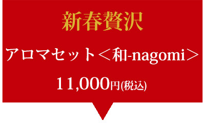 NP 2026新春贅沢アロマセット＜和-nagomi＞