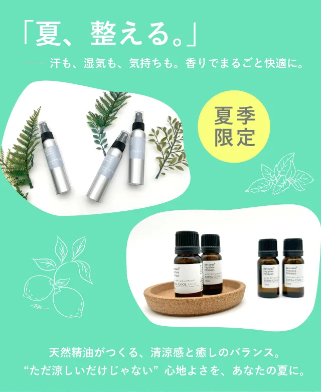 夏、整える。